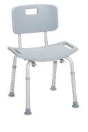 Photo 1 of Drive Medical RTL12202KDR Bathroom Bench with Back,