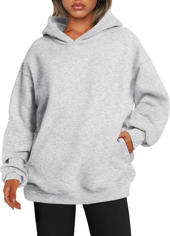 Photo 1 of EFAN Womens Oversized Hoodies Sweatshirts Fleece Hooded Pullover Tops Sweaters Casual Comfy Fall Fashion Outfits Clothes 2024
SIZE L