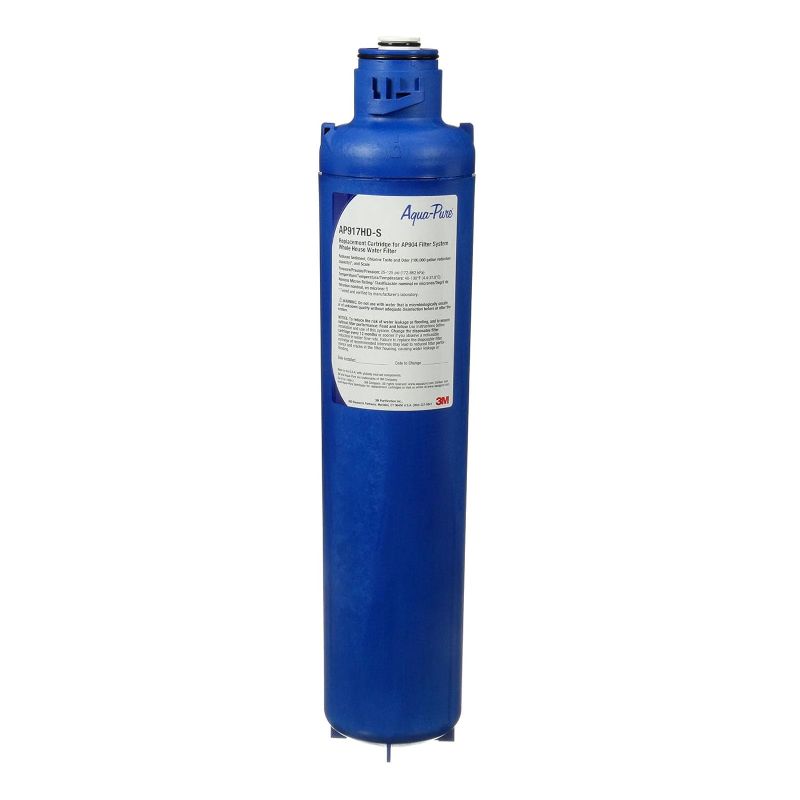 Photo 1 of 3M Aqua-Pure Whole House Sanitary Quick Change Replacement Water Filter AP917HD-S, For Aqua-Pure System AP904, Reduces Sediment, Chlorine Taste and Odor, and Scale 5621008
