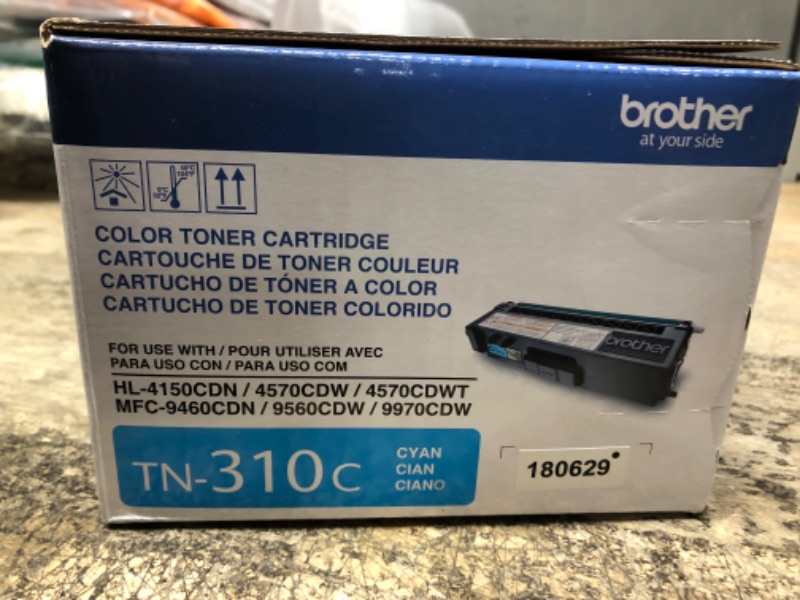 Photo 2 of BRTTN310C - Brother TN310C Printer_Tray_Toners Cartridges