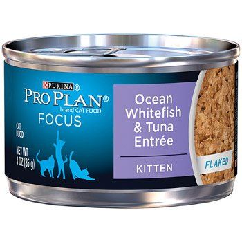 Photo 1 of *EXP JUN 2025* Oceanfish and Tuna Formula Canned Kitten Food, 3 OZ Pack of 5
