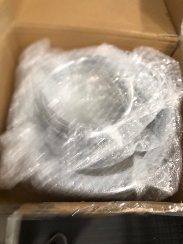 Photo 1 of MotoParAcc 7 Inch Harley Chrome Visor Style Headlamp Trim Rings, 4.5 Inch Auxiliary Passing Lights for FLHR Road King 1994-2013, FLD 2012-2016, Touring 83-13, Trike2008-2013, FL Softail 1986-2017 7inch+4.5inch