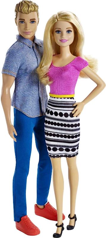 Photo 1 of Bundle of Barbie and Ken Doll 2-Pack ???? + Barbie Convertible 2-Seater Vehicle