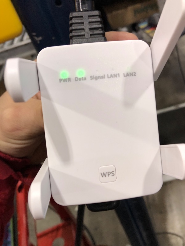 Photo 2 of Like new ZYGD Fastest WiFi Extender/Booster | 2023 Release Up to 74% Faster Broader Coverage Than Ever Signal Booster for Home Internet/WiFi Repeater,Covers 8470 Sq.ft,w/Ethernet Port,1-Tap Setup Indoor