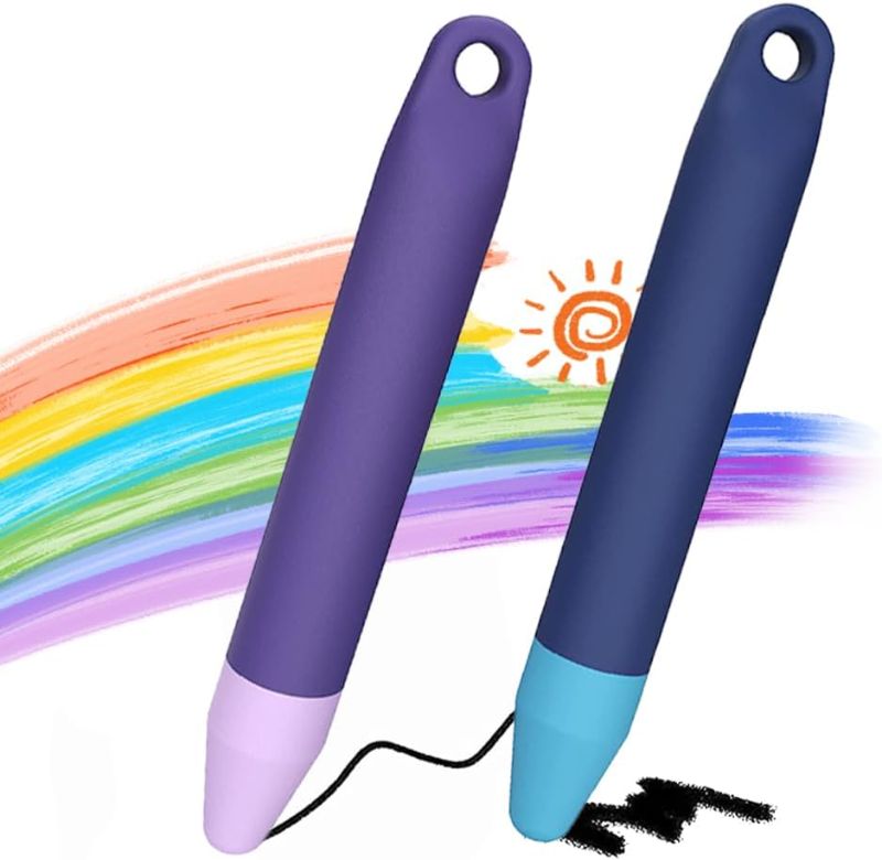 Photo 1 of [2PCS] TUCANA Premium Stylus Pens for Kids, Compatible with All Touch Screen Devices, iPad and Android Devices, Easy Grip, Durable and Safe Stylus Pen for Kids