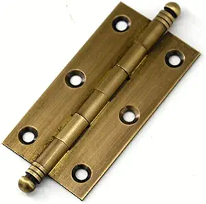 Photo 1 of 4Pack Decorative Antique Brass Kitchen Cabinet Hinges Bronze Furniture Cupboard Door Butt Hinges 2.5inch (4,2.5") 4 2.5"