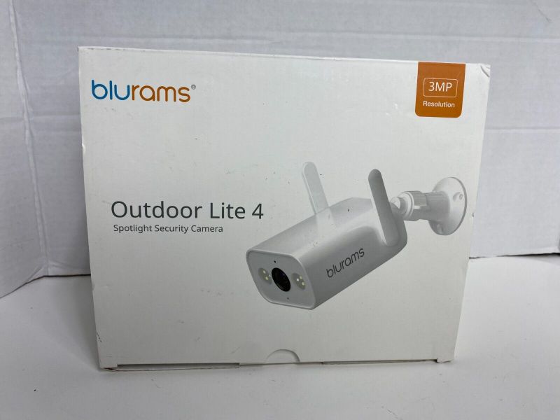 Photo 1 of Blurams Outdoor Lite 4 Spotlight Security Camera, White - OEM Original 3MP
