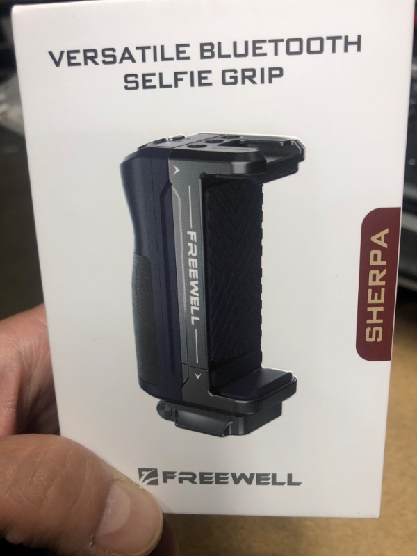 Photo 1 of Freewell Versatile Bluetooth Smartphone Selfie Grip with ARCA Standard, Cold Shoe Mount for iPhone, Samsung Cell Phone