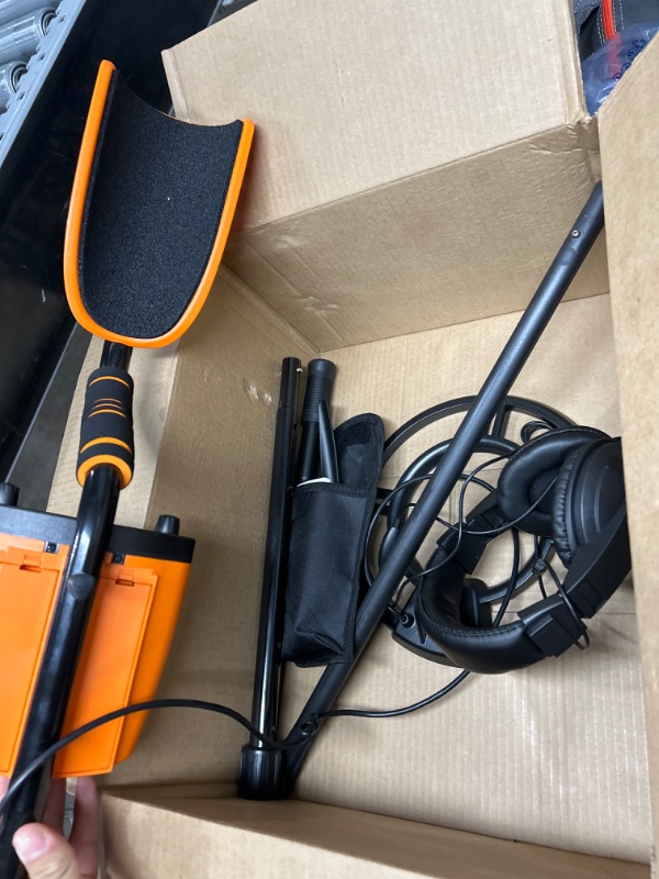 Photo 1 of Orange metal detector 