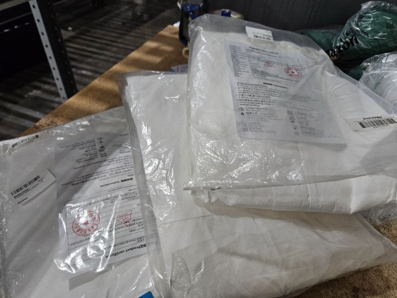 Photo 1 of (3PK) XL Seniorwear Disposable Isolation Coveralls - XL