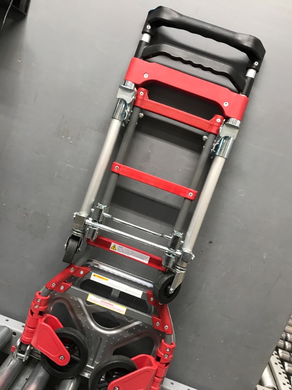 Photo 1 of Nightcore Folding Hand Truck Dolly Cart, Heavy Duty Hand Dolly for House Moving and Office Use
