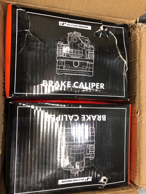 Photo 2 of A-Premium Brake Caliper Assembly Replacement for GMC Savana 1500 2500 Sierra 1500 2500 Chevrolet Silverado 1500 2500 3500 Cadillac 2000-2013 Left and Right with 4 Wheel Disc 2-PC Front Sides or Rear Sides