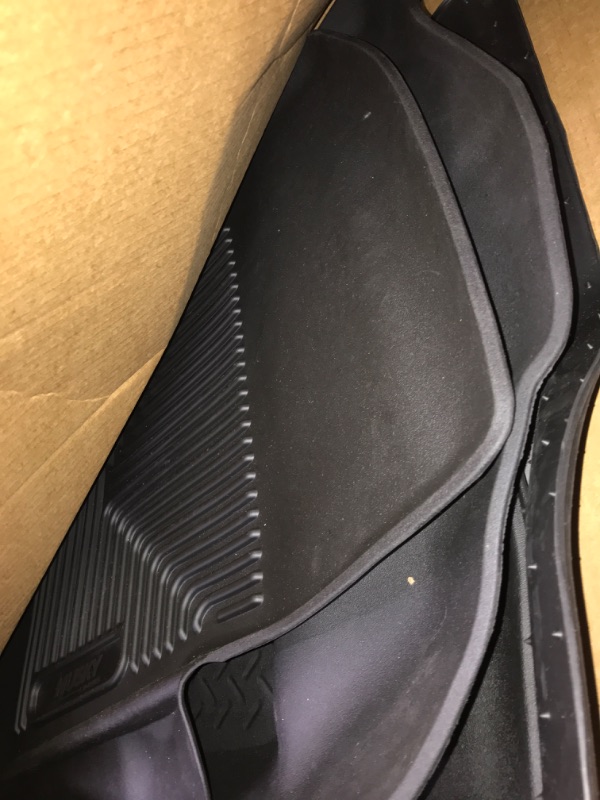 Photo 1 of Husky Liners Weatherbeater Series | Front & 2nd Seat Floor Liners - Black | 94061 | Fits 2017-2022 Ford F-250/F-350, 2017-2018 & 2021-2022 Ford F-450 Super Duty Crew Cab w/ Fold Flat Storage 3 Pcs Weatherbeater Floor Liners