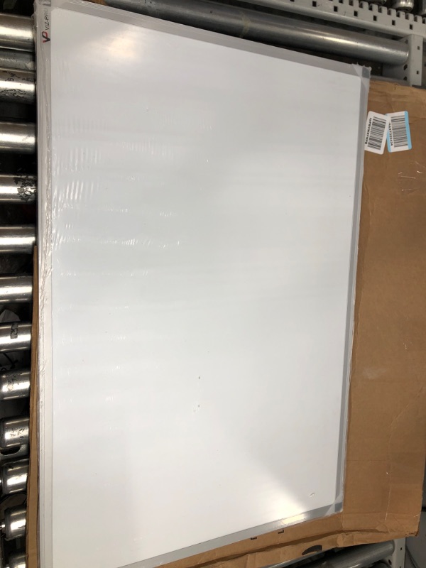 Photo 2 of VIZ-PRO Magnetic Dry Erase Board, 36 X 24 Inches, Silver Aluminium Frame