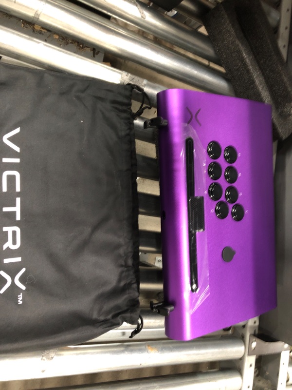 Photo 2 of *******missing pieces, hardware************
Victrix by PDP Pro FS Arcade Fight Stick for PlayStation 5 - Purple Pro FS Purple