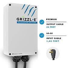 Photo 1 of ***see notes***Grizzl-E Level 2 Electric Vehicle (EV) Charger up to 40 Amp, UL Certified Indoor/Outdoor Electric Car Fast Wall Charging Station, NEMA 14-50 Plug, 24 feet Premium Cable, Avalanche Edition