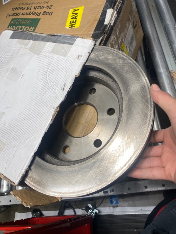 Photo 2 of ACDelco Silver 18A925A Front Disc Brake Rotor