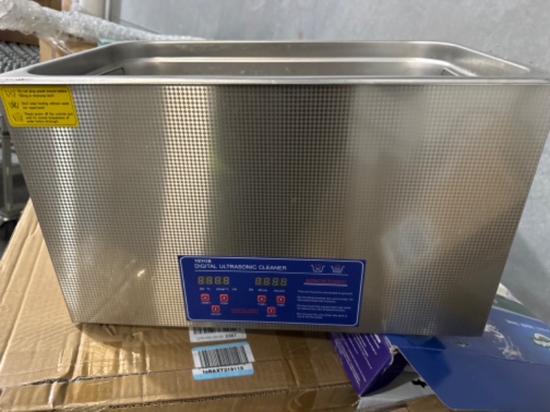 Photo 2 of ***PARTS ONLY READ NOTES***VEVOR 30L Industrial Ultrasonic Cleaner