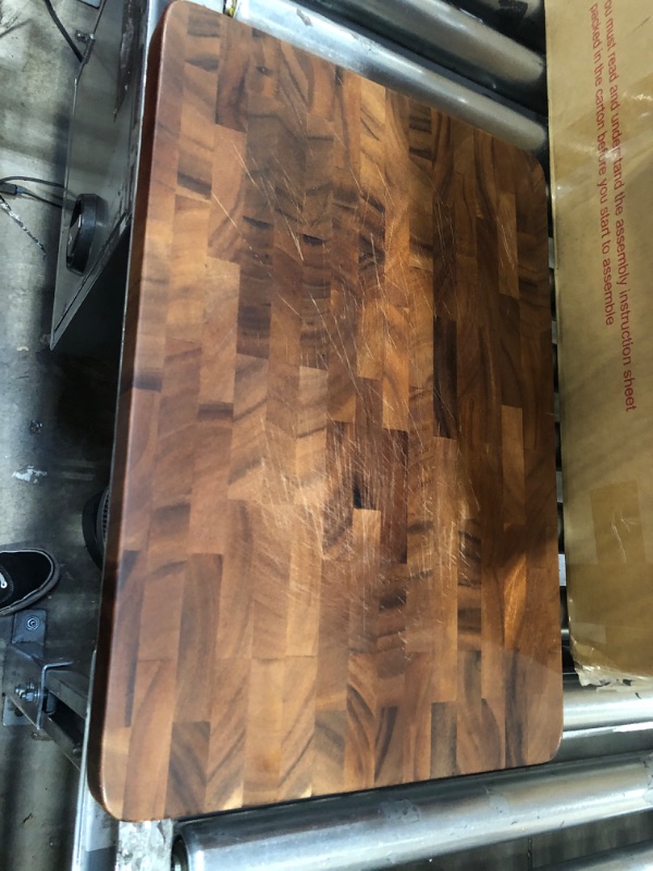 Photo 1 of 14" x 20" brown cutting board