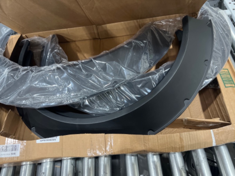 Photo 1 of Kyostar New School 4Pcs 800mm Universal Car Fender Flares Wheel Arches (Black) 800mm OD Black Car Fender Flares