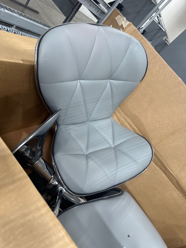 Photo 1 of 2 gray soft high top chairs 