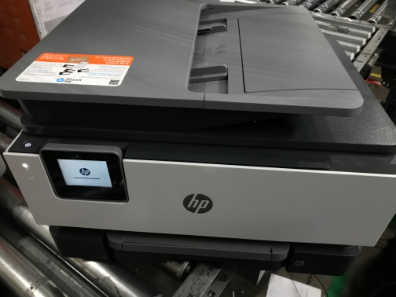 Photo 2 of HP OfficeJet Pro 9015e Wireless Color All-in-One Printer with bonus 6 months Instant ink with HP+ (1G5L3A),Gray