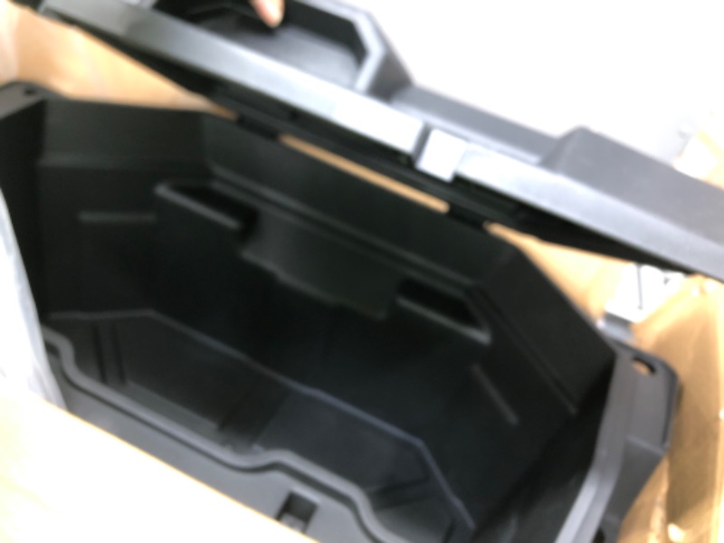 Photo 3 of A & UTV PRO 60 QT Forward Cargo Box Compatible with 2022 2023 Polaris RZR PRO R / Pro R 4, Rear Storage Bin Bed Tool Box Accessories, Waterproof Dust Resistant, Replace OEM # 2884235