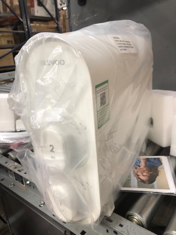 Photo 4 of Slevoo Tankless Reverse Osmosis System Under Sink, 600 GPD Tankless RO System, NSF/ANSI 58 Certified, 7-Stage RO Water Filter System, Reduces 95% TDS, Conforming NSF/ANSI 372 Standards White