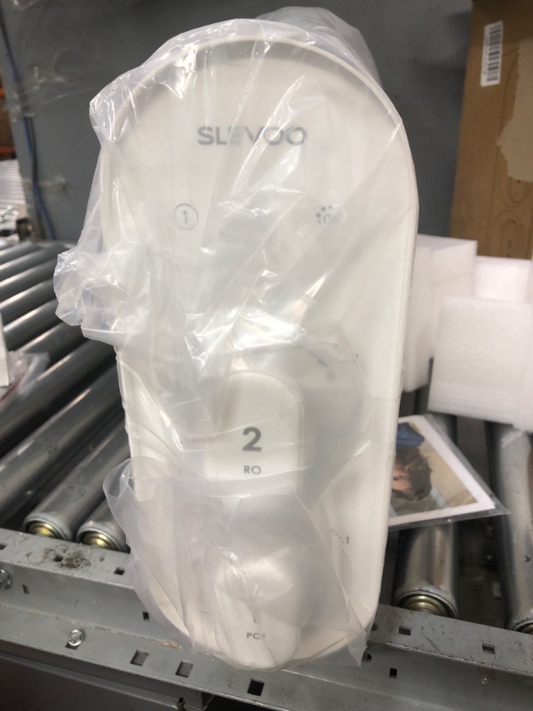 Photo 3 of Slevoo Tankless Reverse Osmosis System Under Sink, 600 GPD Tankless RO System, NSF/ANSI 58 Certified, 7-Stage RO Water Filter System, Reduces 95% TDS, Conforming NSF/ANSI 372 Standards White
