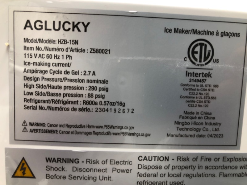 Photo 1 of Nugget Countertop Ice Maker with Soft Chewable Pellet Ice, Automatic 34lbs in 24 Hours,Pebble Portable Ice Machine with Ice Scoop, Self-Cleaning, One-Click Operation, for Kitchen,Office White 34Lbs/24H White 1