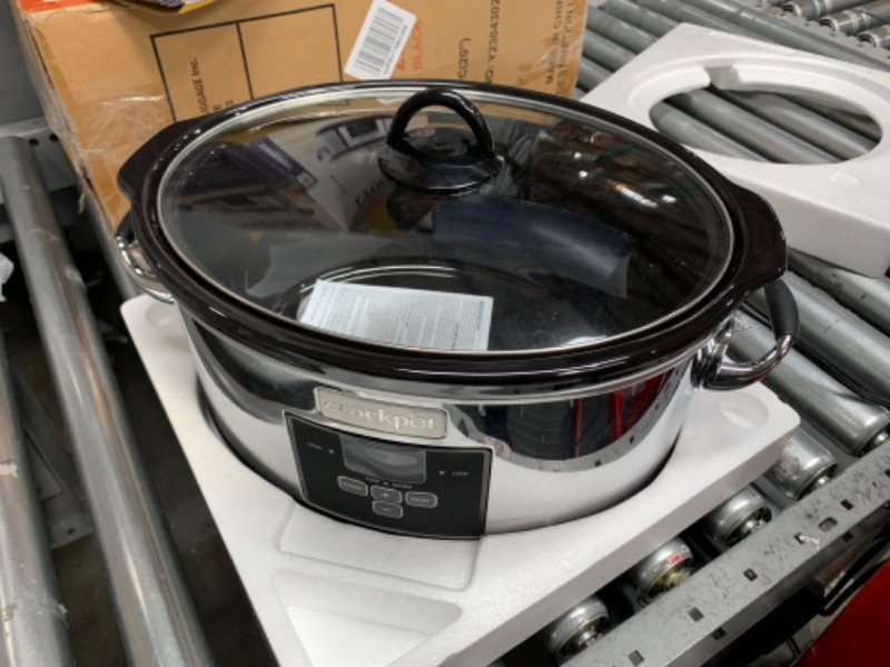 Photo 2 of ***SEE NOTES***crock-pot sccpvf710-p slow cooker, 7 quart, polished
