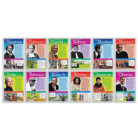 Photo 1 of SCHOLASTIC NOTABLE AFRICAN AMERICANS BB SET