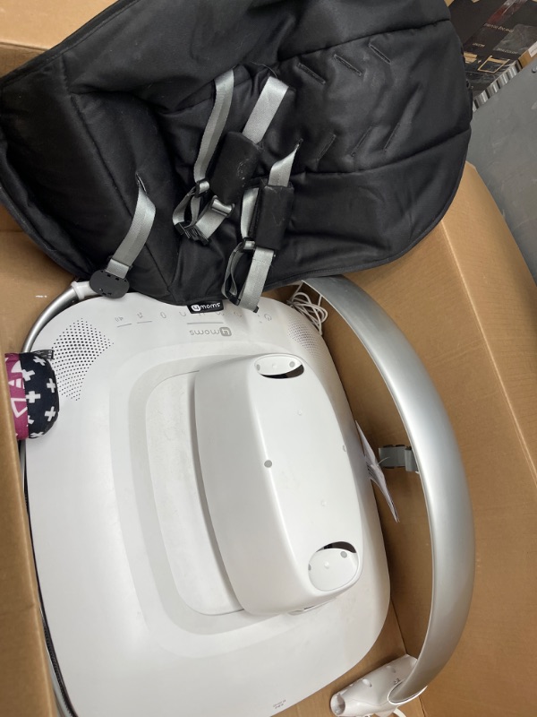 Photo 2 of 4moms MamaRoo Multi-Motion Baby Swing, Bluetooth Enabled with 5 Unique Motions, Black