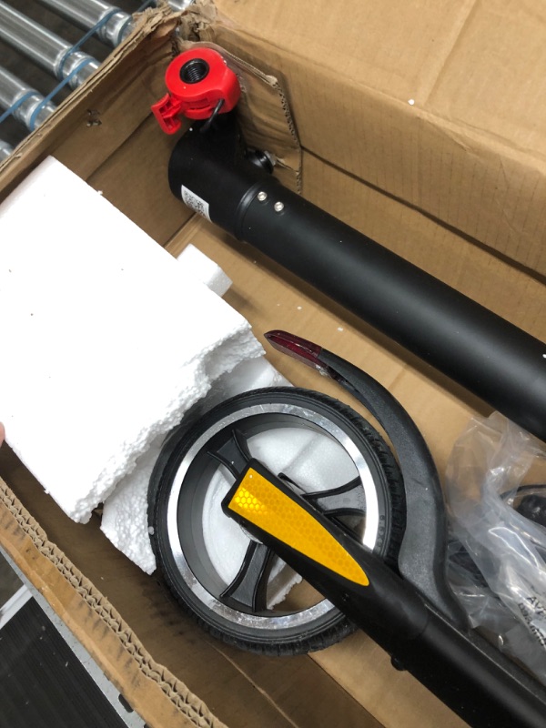 Photo 1 of Electric Kick Scooter, Max 15MPH Power by 250W Motor,12/15Miles Range, Commuting E-Scooter, 6.5" Solid Tire,Foldable Scooter for Adults & Teens,Smart APP