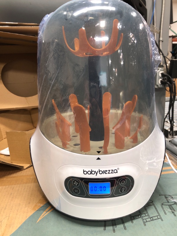 Photo 1 of Baby Brezza Baby Bottle Sterilizer and Dryer Machine – Electric Steam Sterilization - Universal Fit - Pacifiers, Glass, Plastic, and Newborn Feeding Bottles