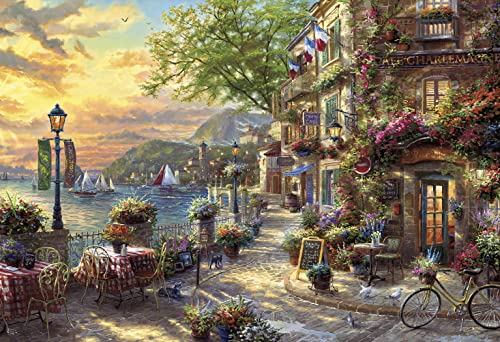 Photo 1 of Ceaco - French Riviera Café - 2000 Piece Jigsaw Puzzle
