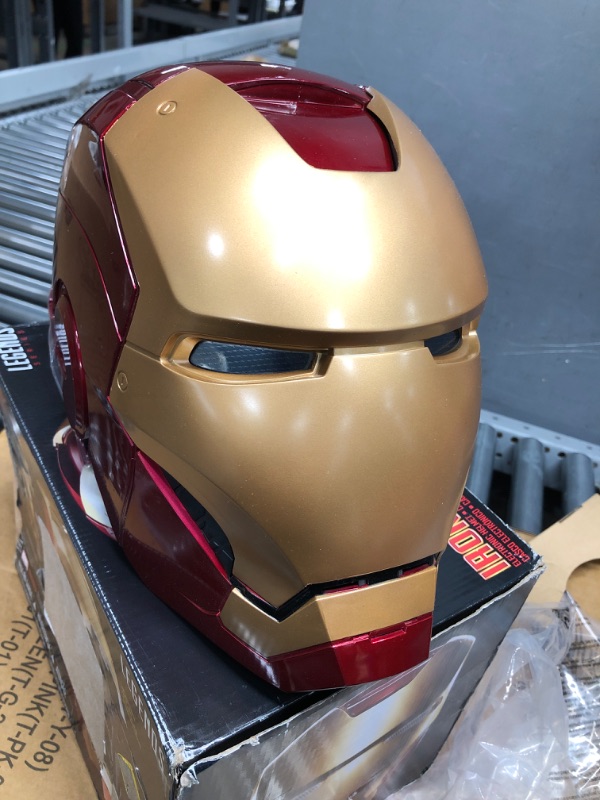 Photo 2 of Avengers Marvel Legends Iron Man Electronic Helmet - Multicolor Characters