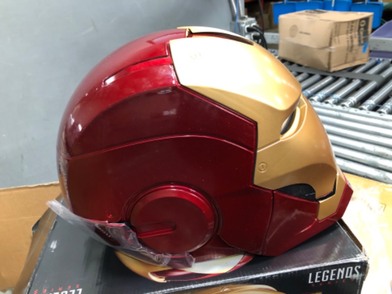 Photo 3 of Avengers Marvel Legends Iron Man Electronic Helmet - Multicolor Characters