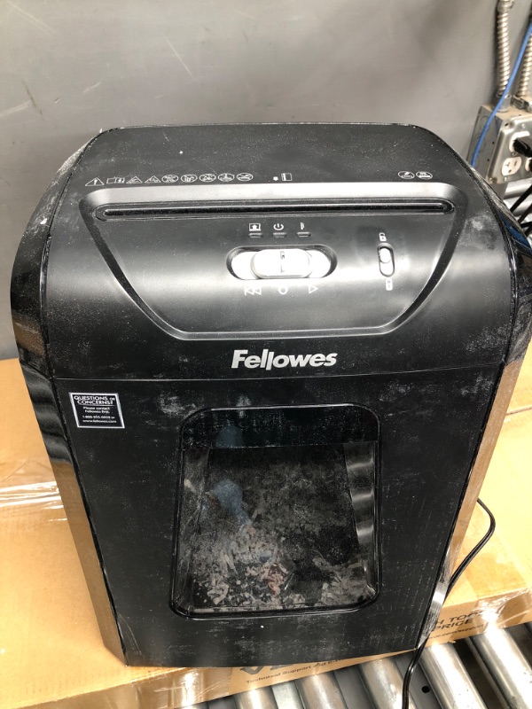 Photo 3 of Fellowes DM1200CT 12 Sheet Cross Cut Powershred Shredder