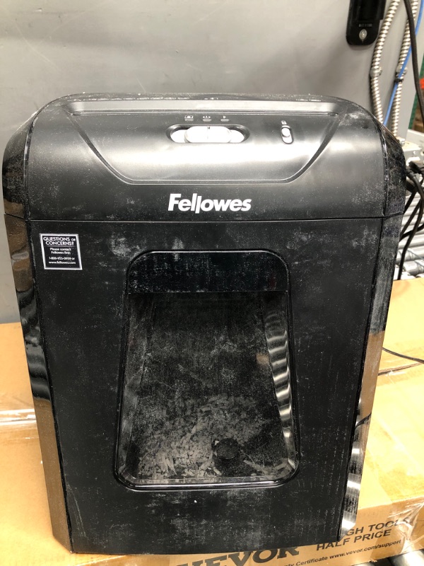 Photo 1 of Fellowes DM1200CT 12 Sheet Cross Cut Powershred Shredder
