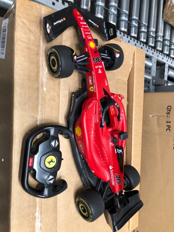 Photo 2 of RASTAR F1 Car | 1:12 Ferrari F1-75 Remote Control Toy Car, Ferrari F1 RC Car for Boys Kids Adults, 2022 F1 Challenger, 2.4GHz 1/12 Ferrari F1-75