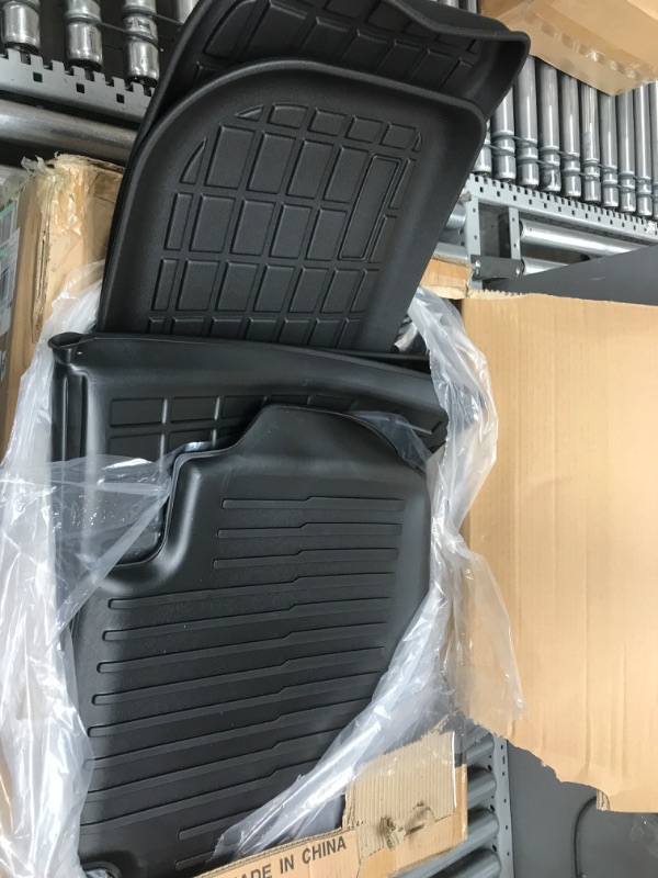 Photo 1 of Maysoo Floor Mats for Tesla Model Y 2024-2020 All Weather TPE Cargo Liner Floor Mats and Cargo Trunk Mats Accessories (Set of 6 - Not Fit 7-Seat)
