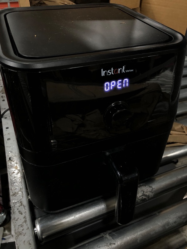 Photo 2 of ***se notes***Instant Vortex 5.7QT Air Fryer Oven Combo, From the Makers of Instant Pot, Customizable Smart Cooking Programs, Digital Touchscreen, Nonstick and Dishwasher-Safe Basket, App with over 100 Recipes 5.7QT Vortex