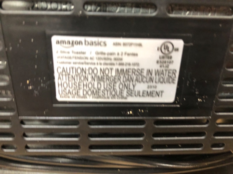 Photo 2 of Amazon basics toaster 