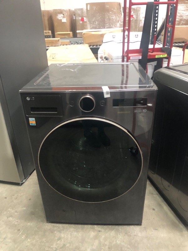 Photo 5 of Lg  5.0 cu. ft. Mega Capacity Smart Front Load Energy Star Washer with TurboWash® 360° and AI DD® Built-In Intelligence
