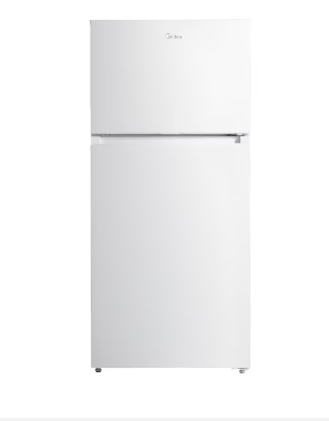 Photo 1 of Midea 18.1-cu ft Garage Ready Top-Freezer Refrigerator (White) ENERGY STAR
