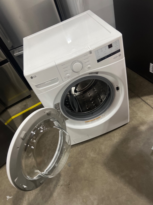 Photo 2 of LG 4.5 cu. ft. Ultra Large Front Load Washer
