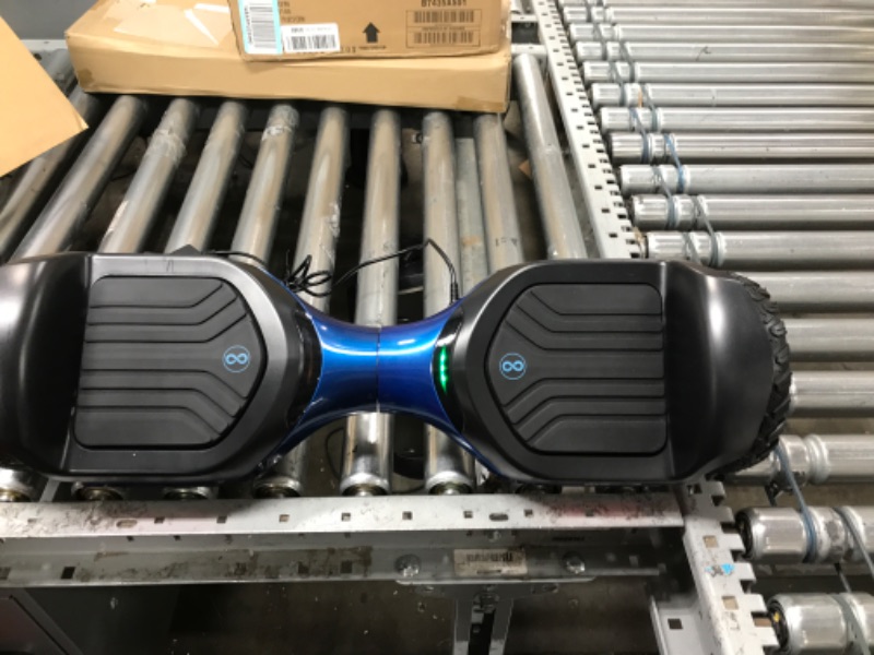 Photo 2 of ***see notes***MAGIC HOVER Hoverboard for Kids Teenagers Adults, Self Balancing Scooter with Music Speaker App, 6.5 Inch Swift with Flashed Wheel Smart, UL2272 Certificated 2-blue