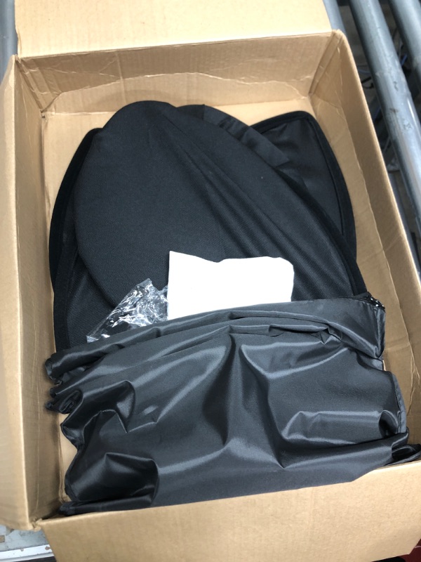 Photo 1 of BASENOR Tesla Model Y Glass Roof Sunshade with UV/Heat Insulation Cover Set of 2 2020 2021 2022 2023(Won't Sag) Black