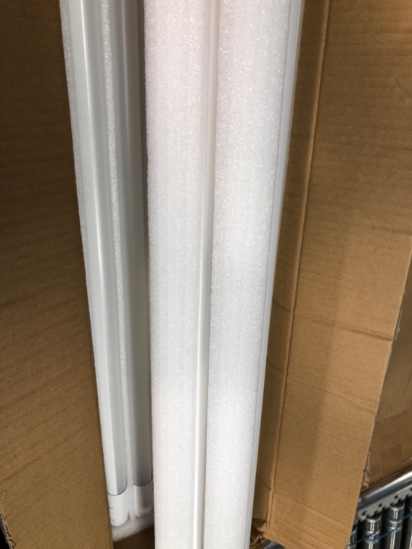 Photo 3 of 20 Pack 3CCT 4FT LED T8 Hybrid Type A+B Light Tube, 18W, 4000K/5000K/6500K Selectable, Plug & Play or Ballast Bypass, Single or Double End Powered, 2300lm, Frosted Cover, T8 T10 T12, 120-277V, UL, FCC